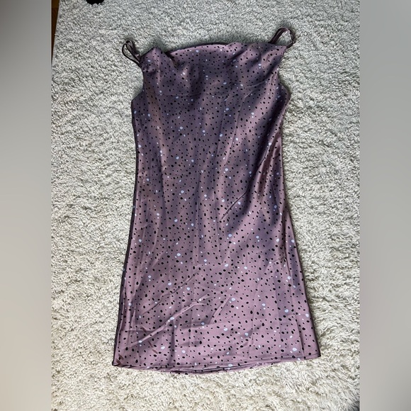 Women’s Medium Reece Printed Mini Dress NWT - Picture 1 of 8